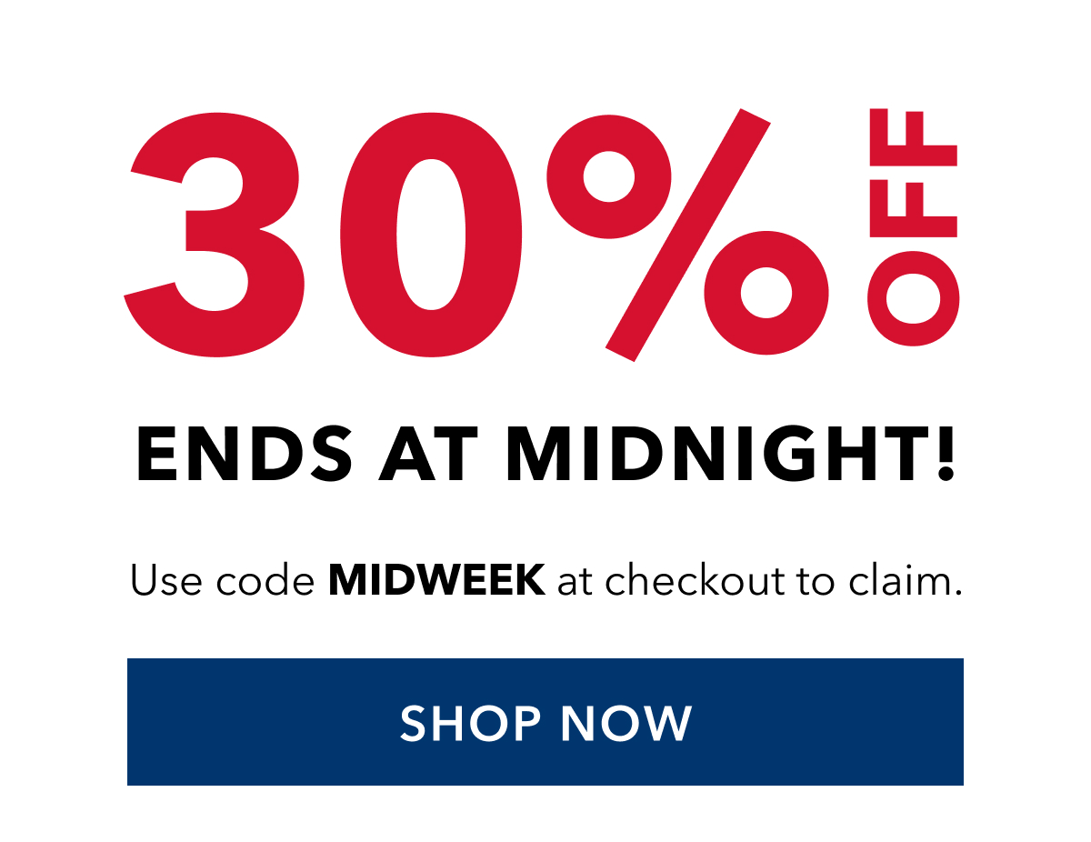 Promotion Ends at Midnight!  Use code MIDWEEK at checkout to claim. 