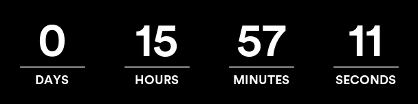 15hrs countdown timer