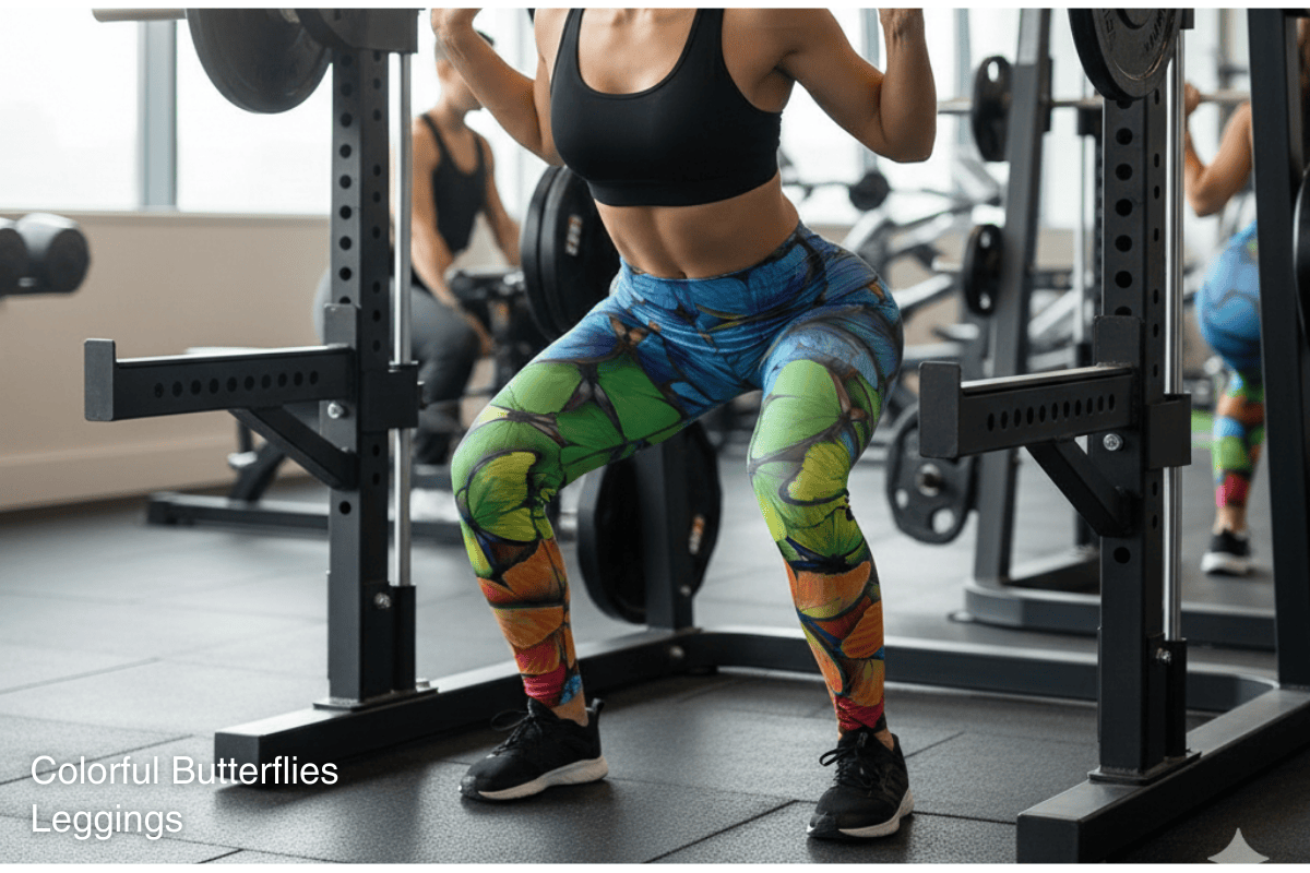 Colorful Butterflies Leggings