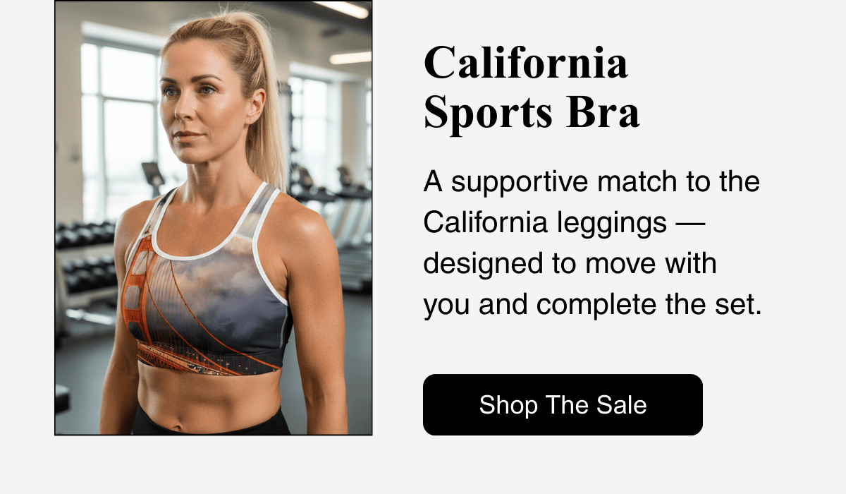 California Sports bra
