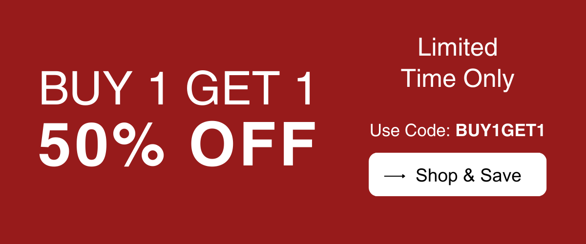 BUY 1 Get 1 50% OFF - Code:BUY1GET1