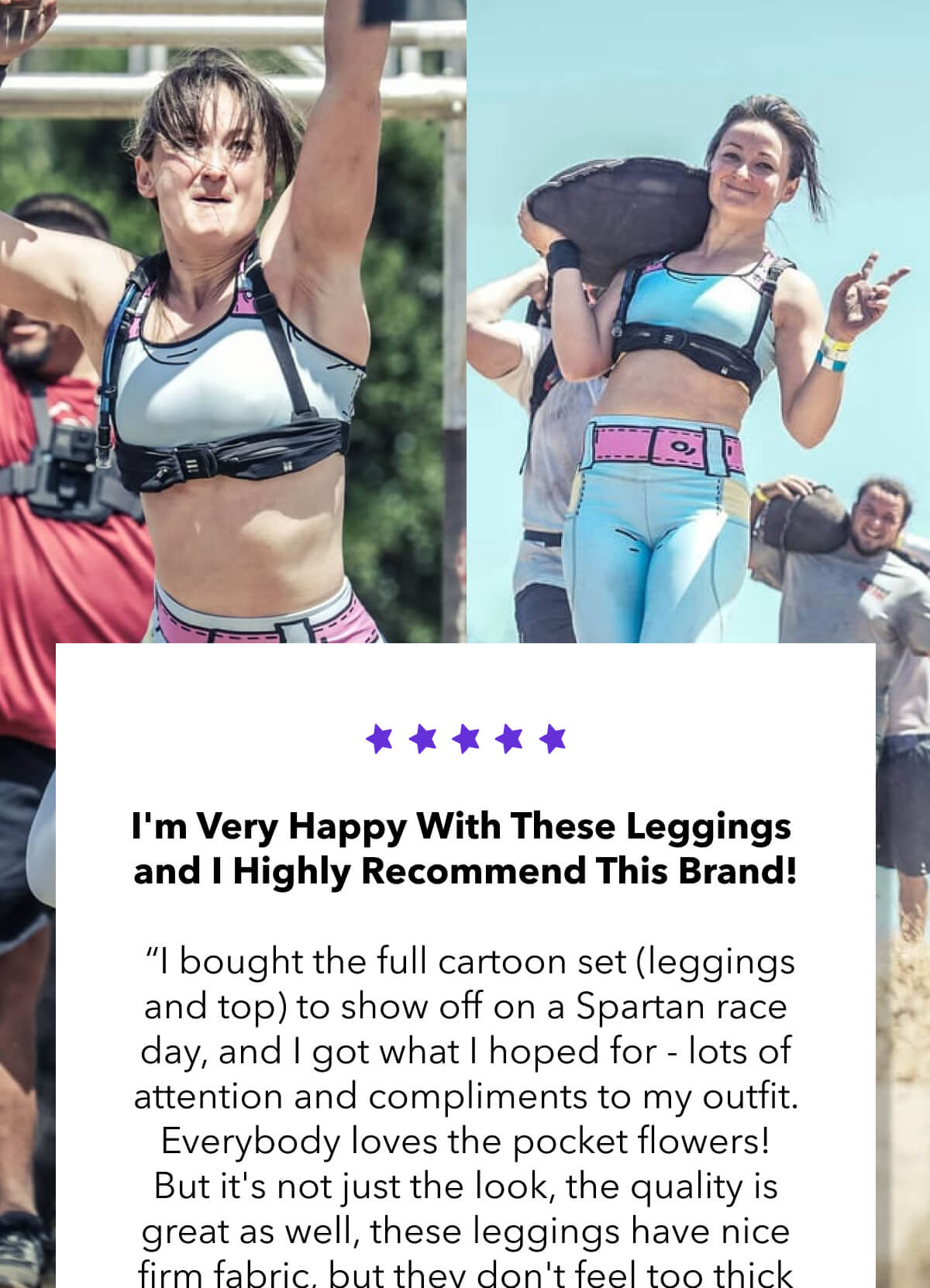 I'm Very Happy With These Leggings and I Highly Recommend This Brand!   