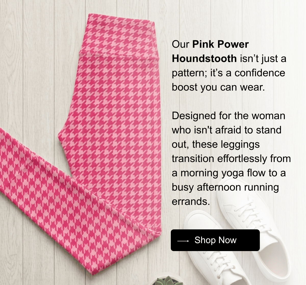 Pretty Floral Yoga Leggings