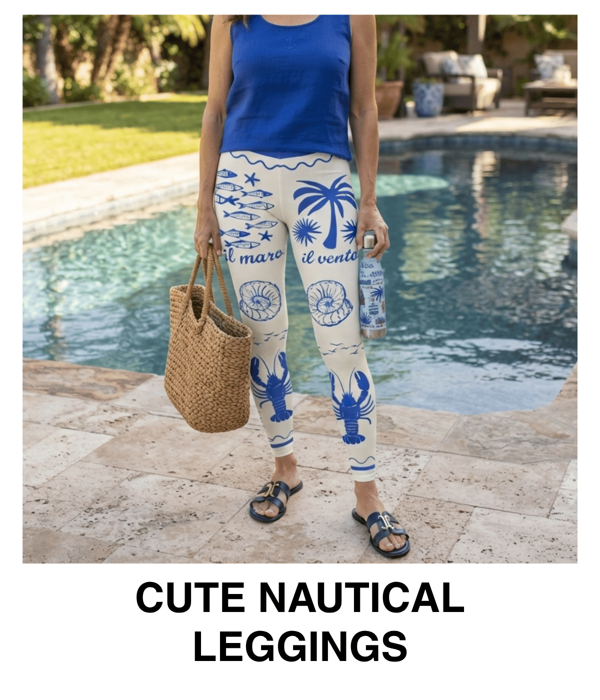 Cute Nautical Leggings