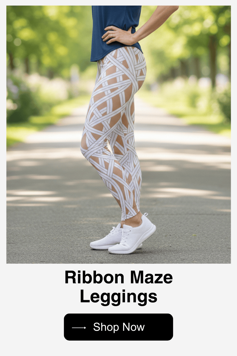 Ribbon Maze Leggings