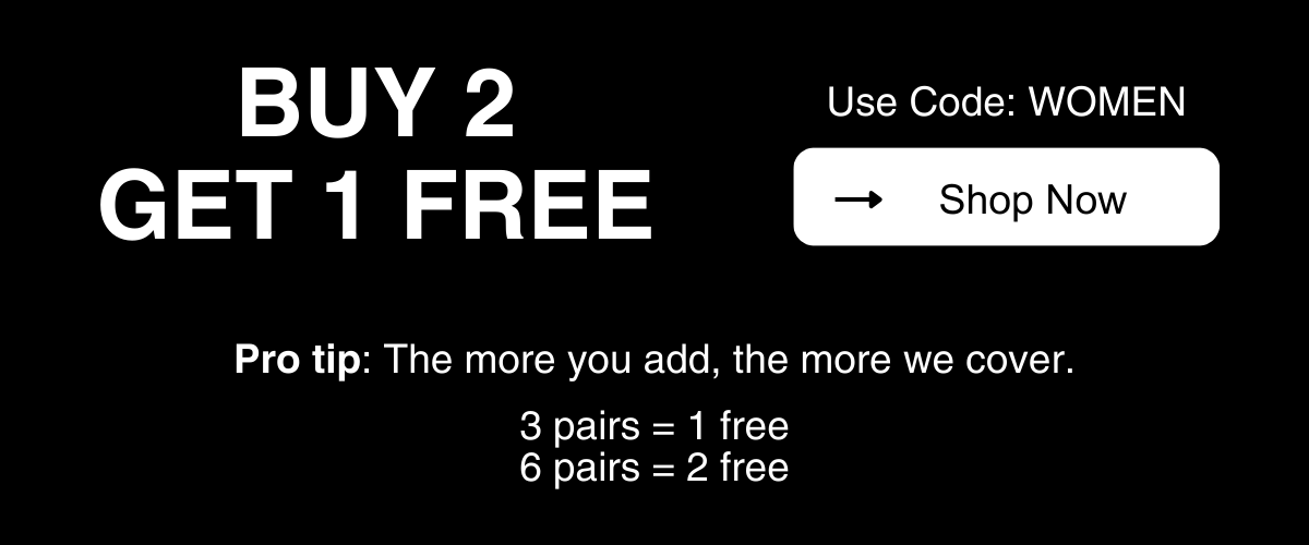 BUY 2 GET 1 FREE - Code: WOMEN