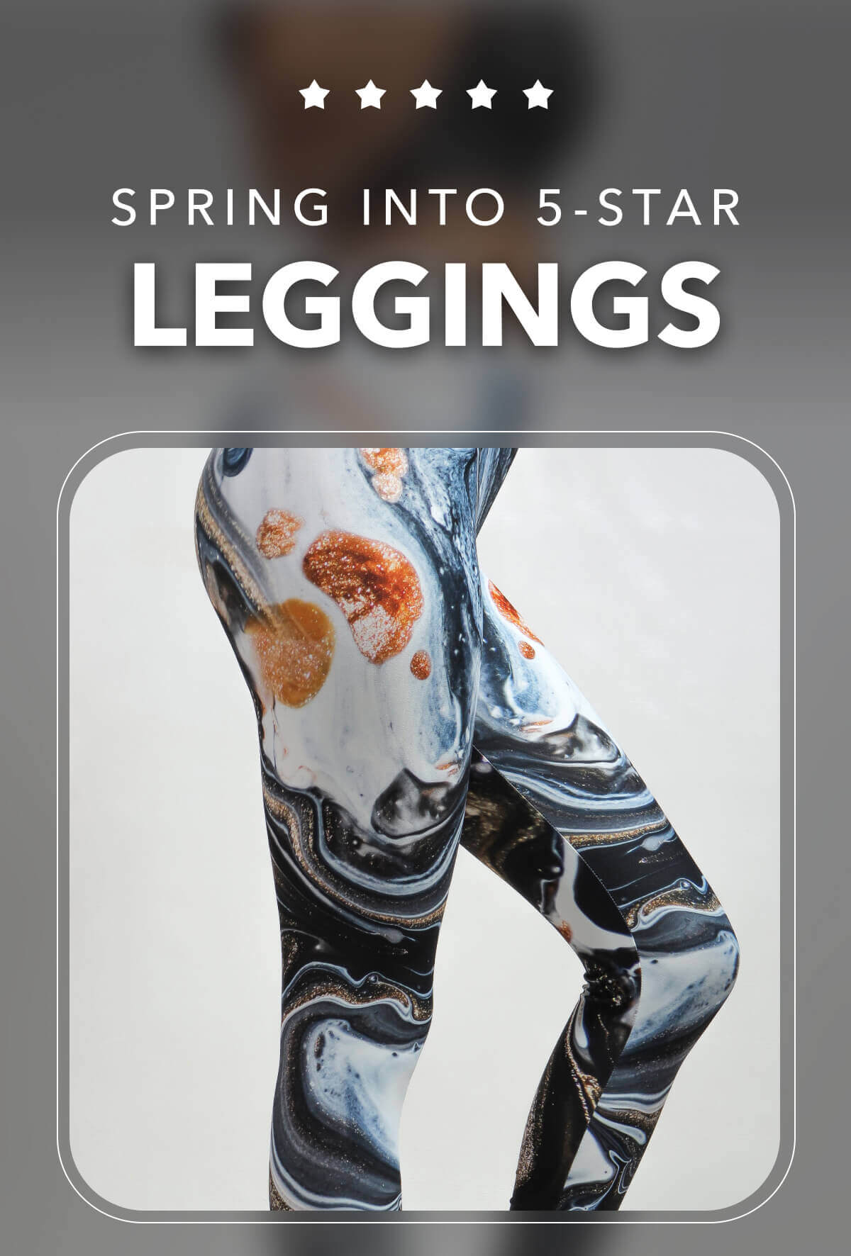 Spring into  5-Star Leggings 