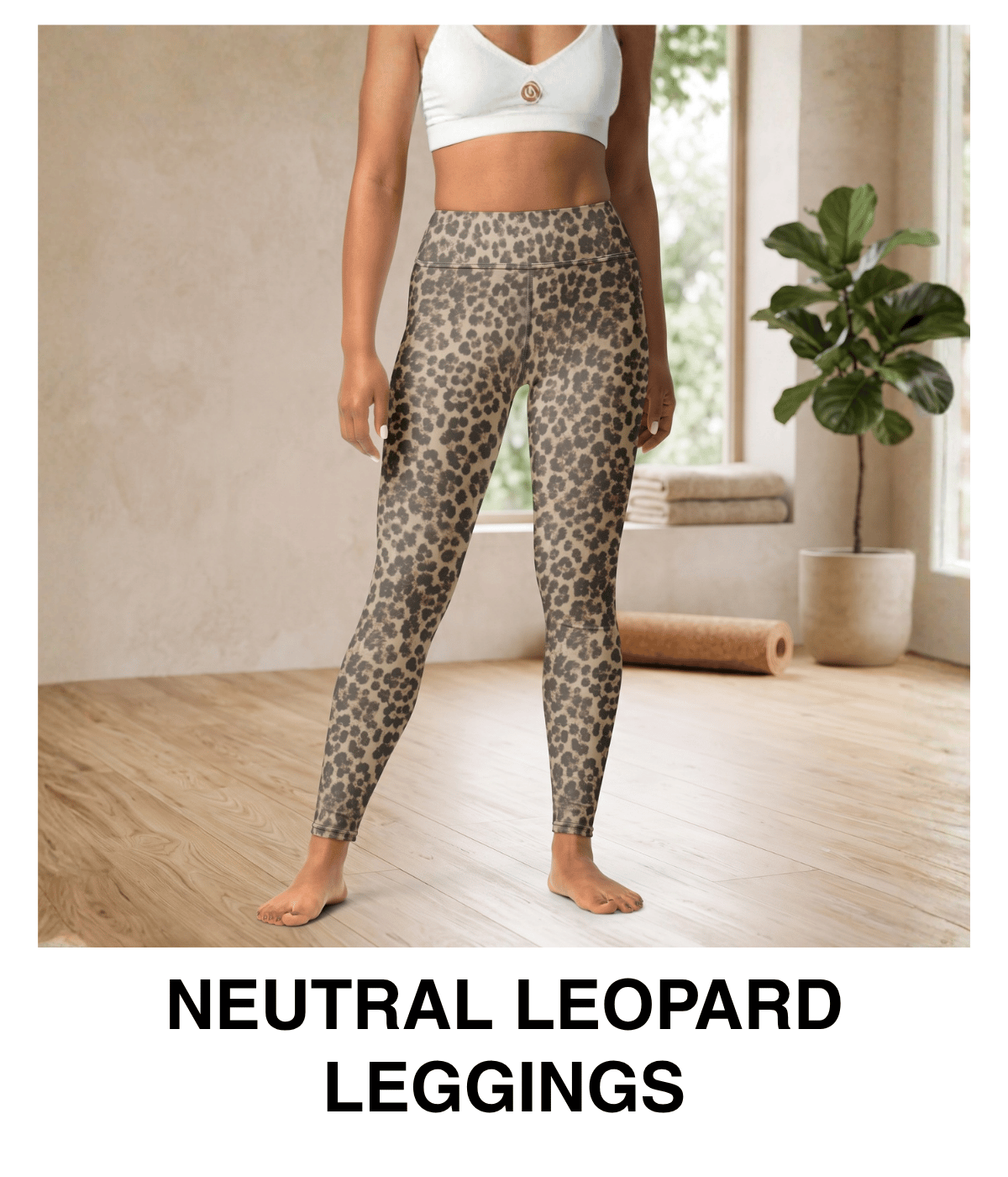 Neutral Leopard Leggings