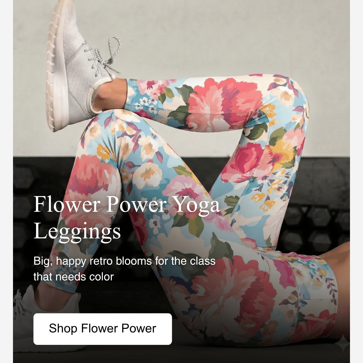 Flower Power Yoga Leggings