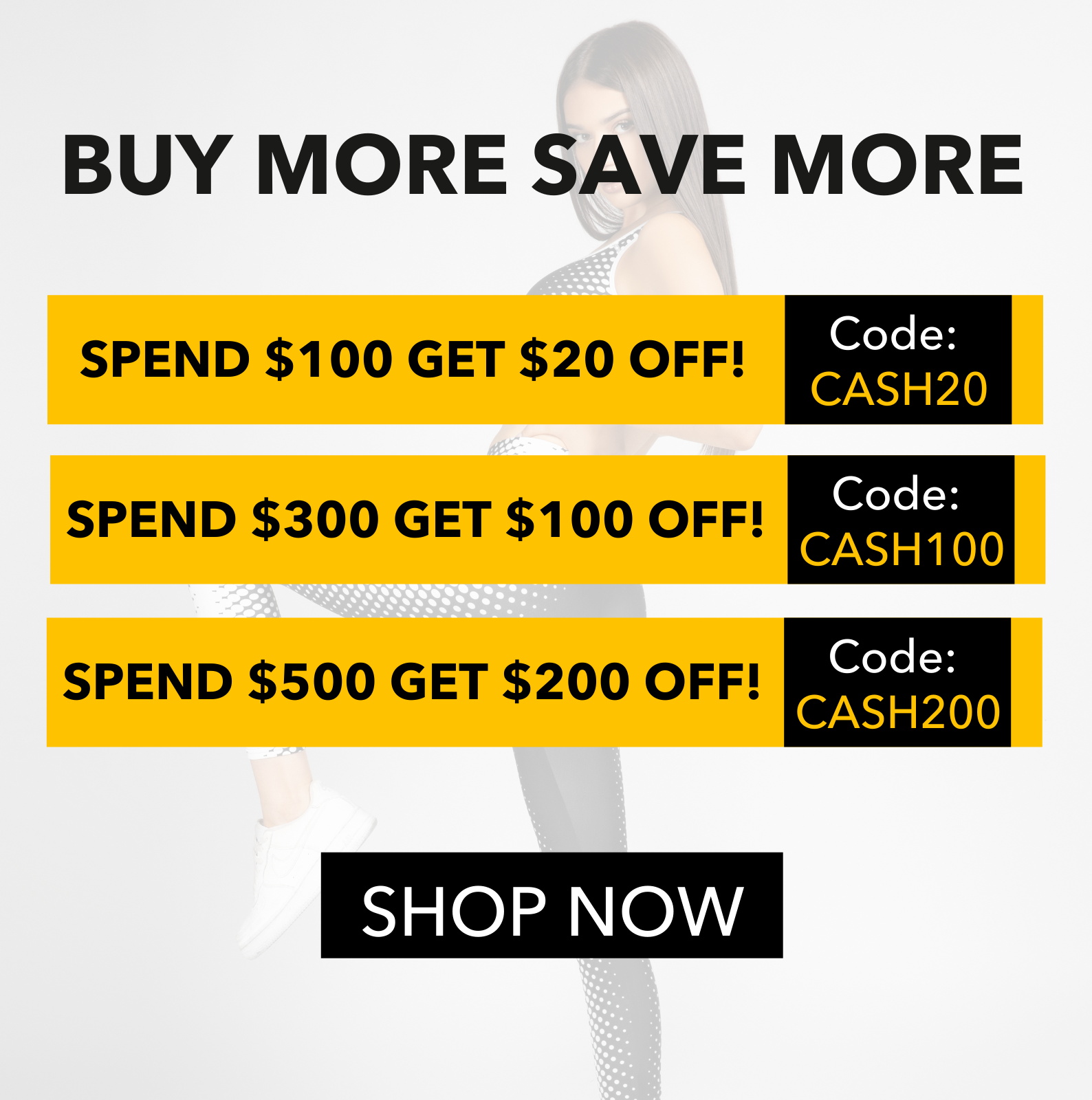 Spend more - Save more