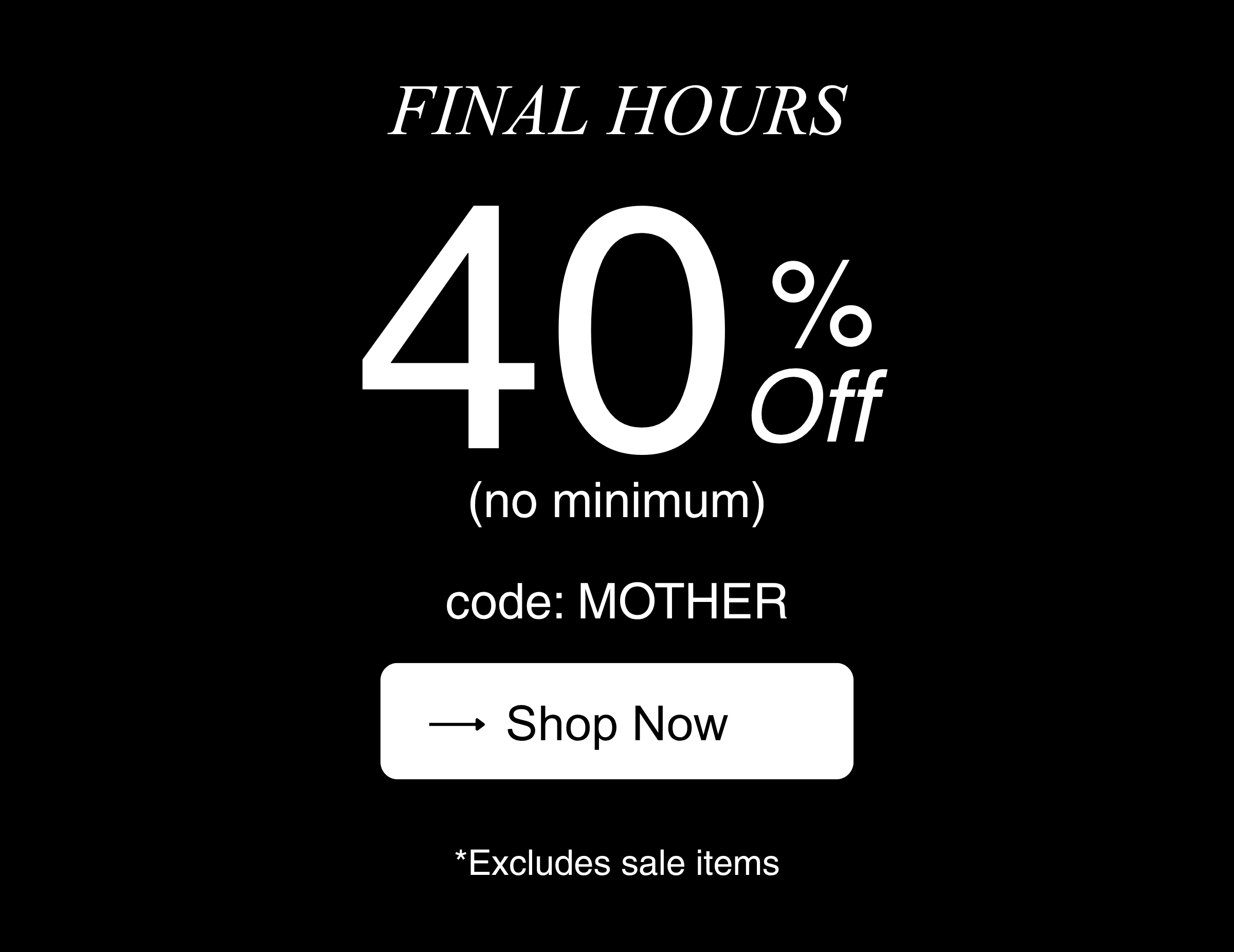 Final hours — code MOTHER.