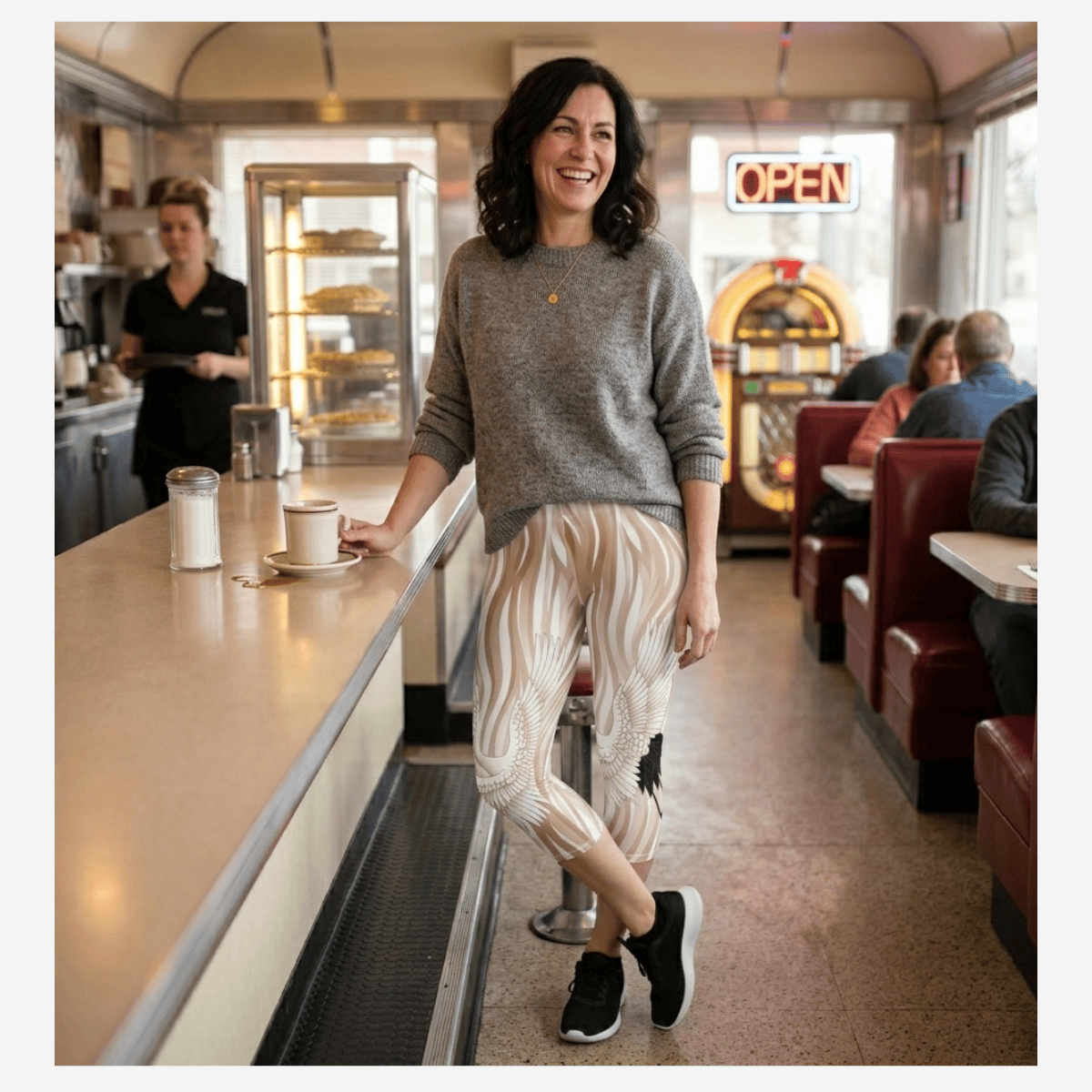 Ethereal Wings Capris