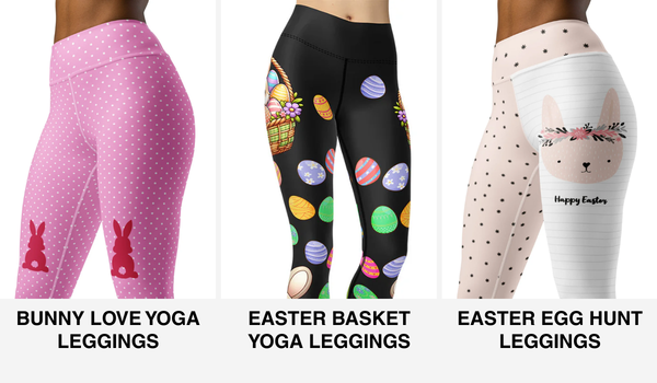 Easter collection - Yoga Leggings - Hight-waist