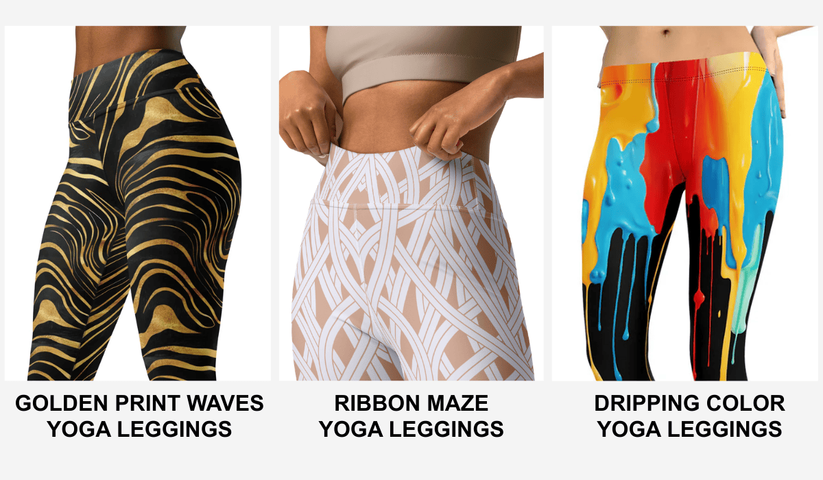 Yoga Leggings - Signature prints