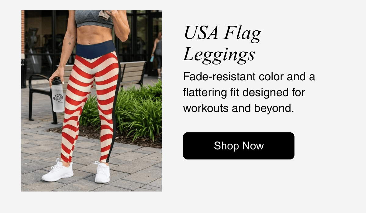 USA Flag Leggings