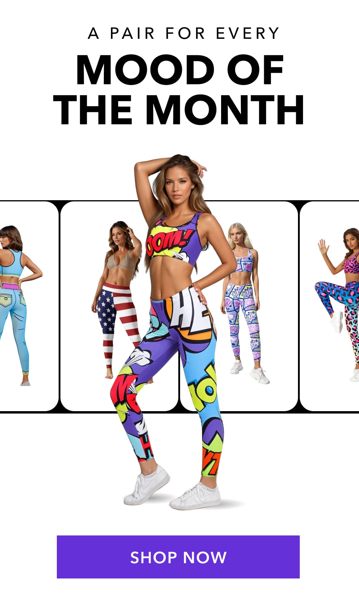 A Pair For Every  Mood of The Month SHOP THE COLLECTION