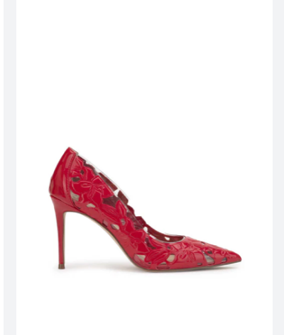 Erinia High Heel in Red Muse