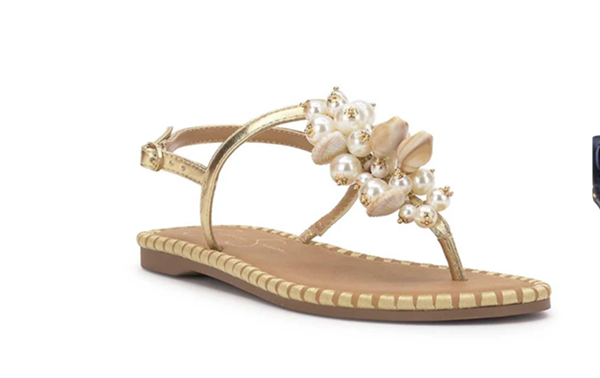 Bryelea Sandal in Gold