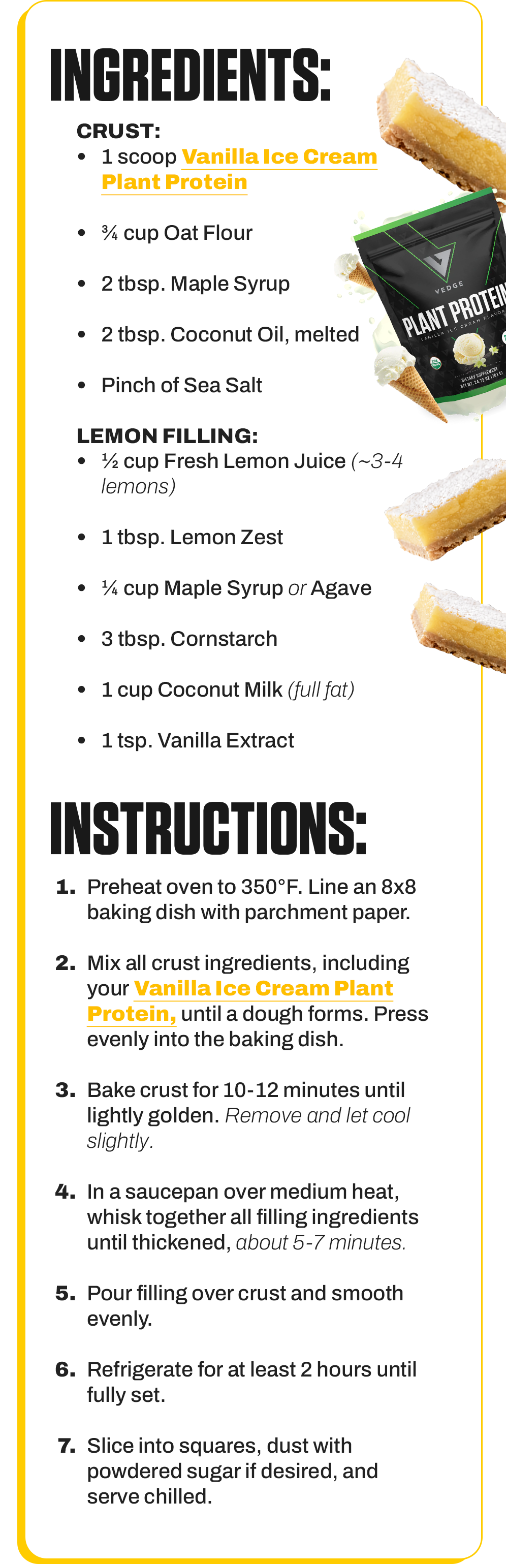 Ingredients/Instructions