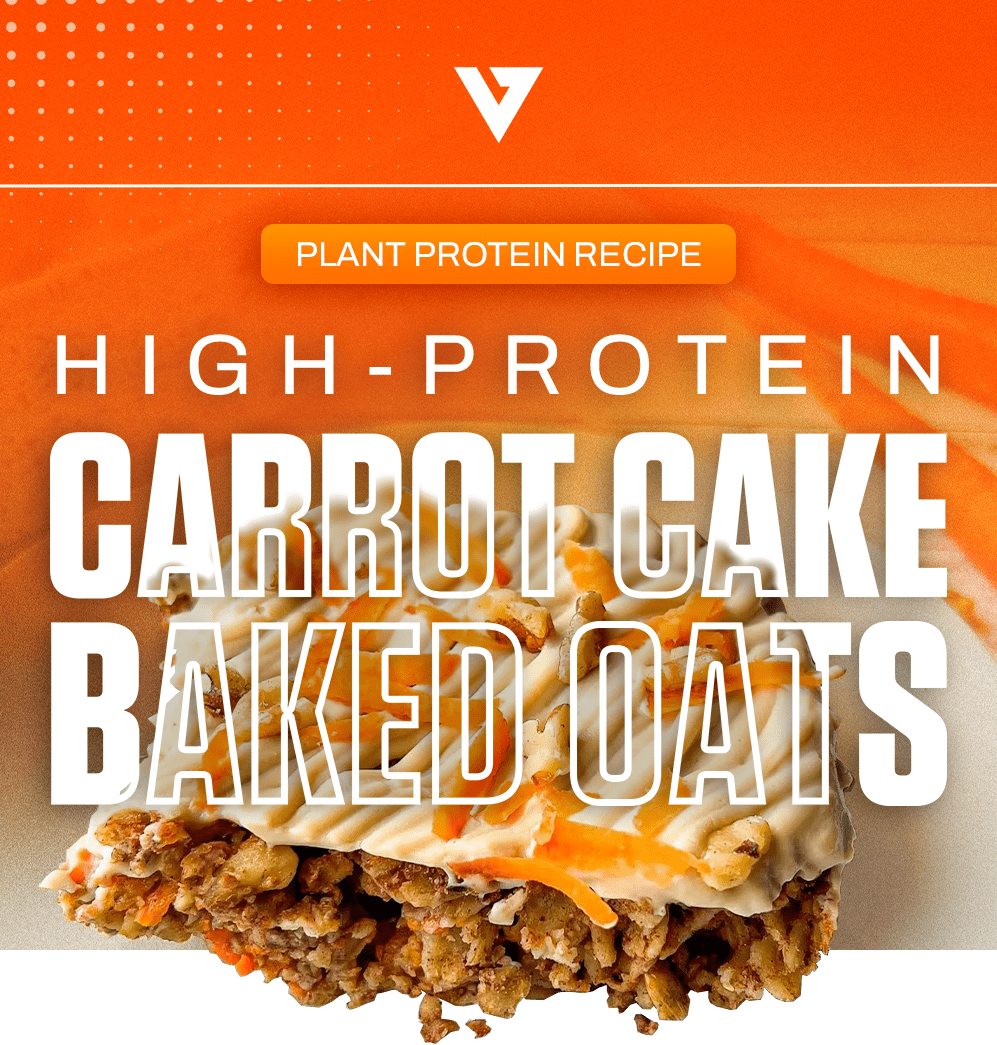 HIGH-PROTEIN CARROT CAKE BAKED OATS