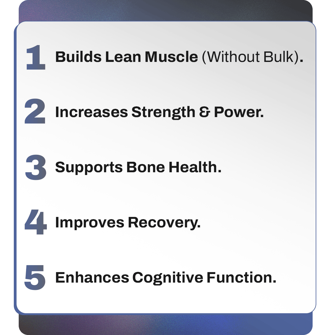 Why WOMEN Should Take Creatine: