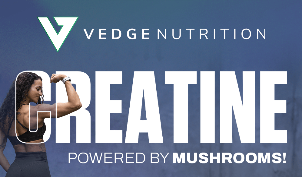CREATINE+ POWERED BY MUSHROOMS!