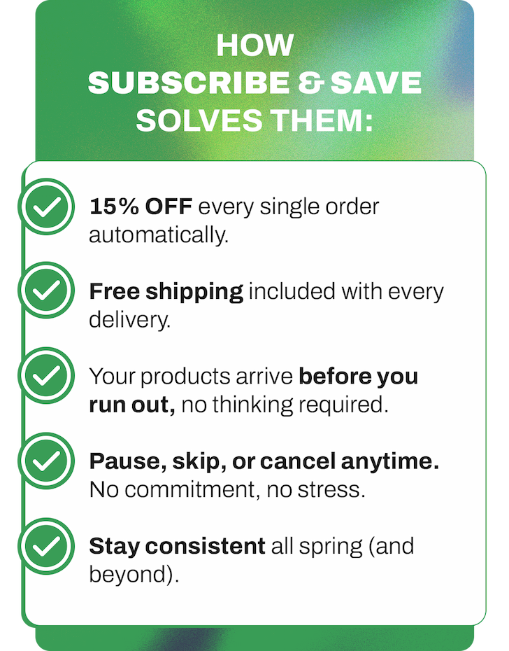 How Subscribe & Save Solves Them