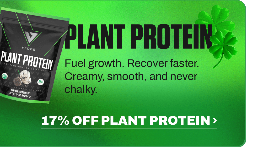 GET 17% OFF PLANT PROTEIN
