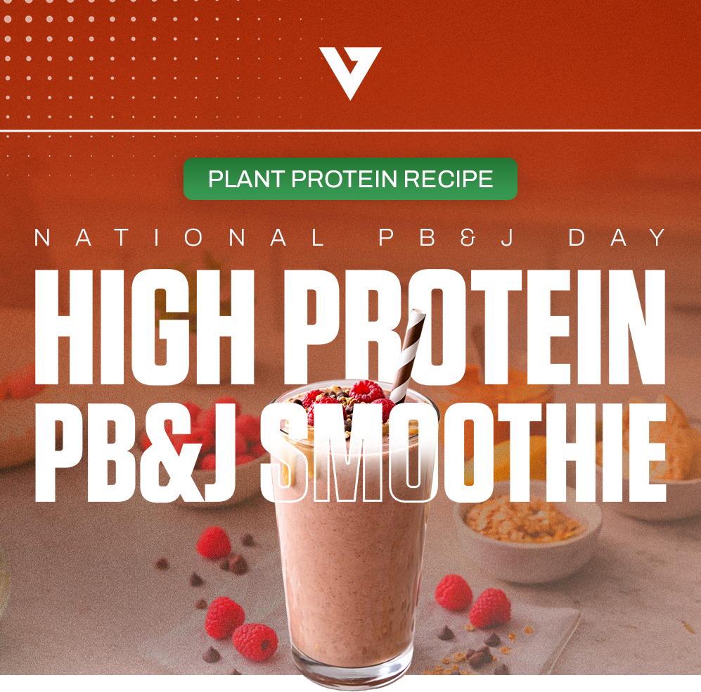NATIONAL PB&J DAY - HIGH PROTEIN PB&J SMOOTHIE
