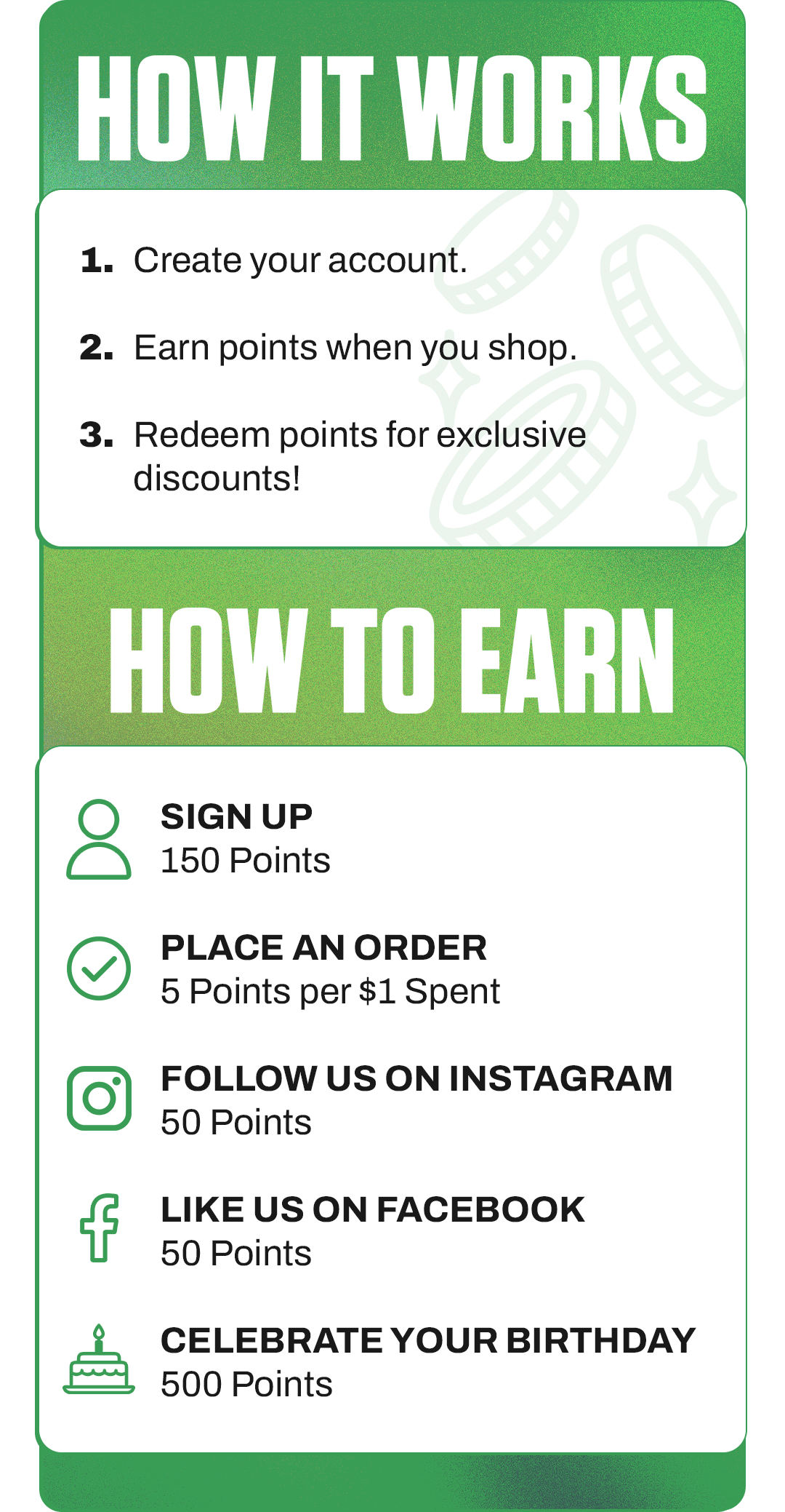 How it Works/How to Earn