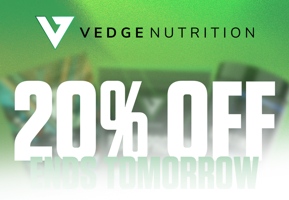 20% OFF ENDS TOMORROW