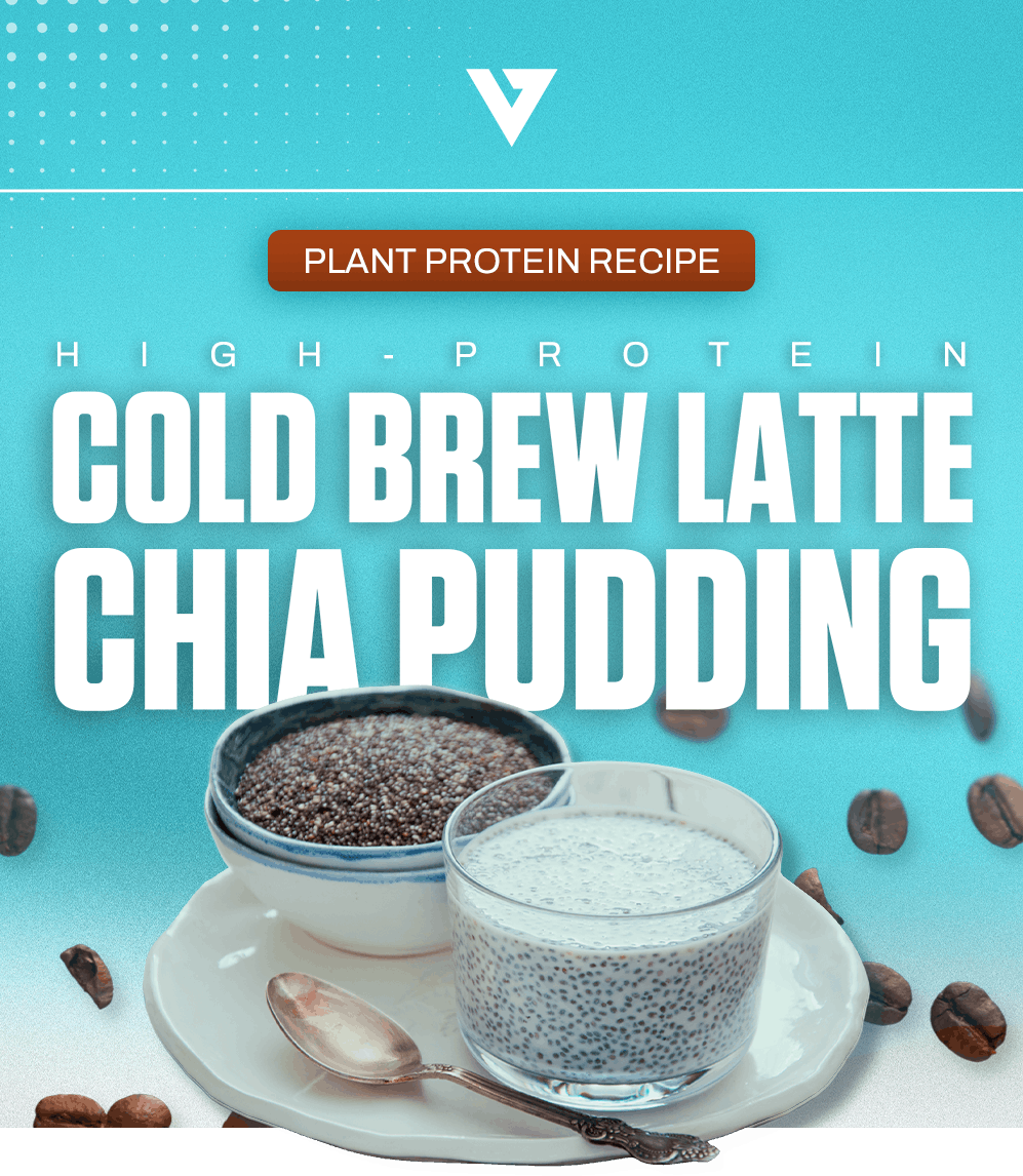 HIGH-PROTEIN - COLD BREW LATTE CHIA PUDDING