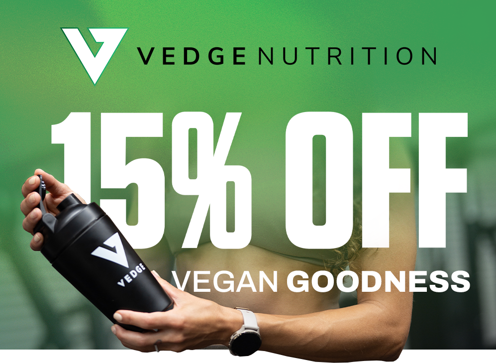15% OFF VEGAN GOODNESS
