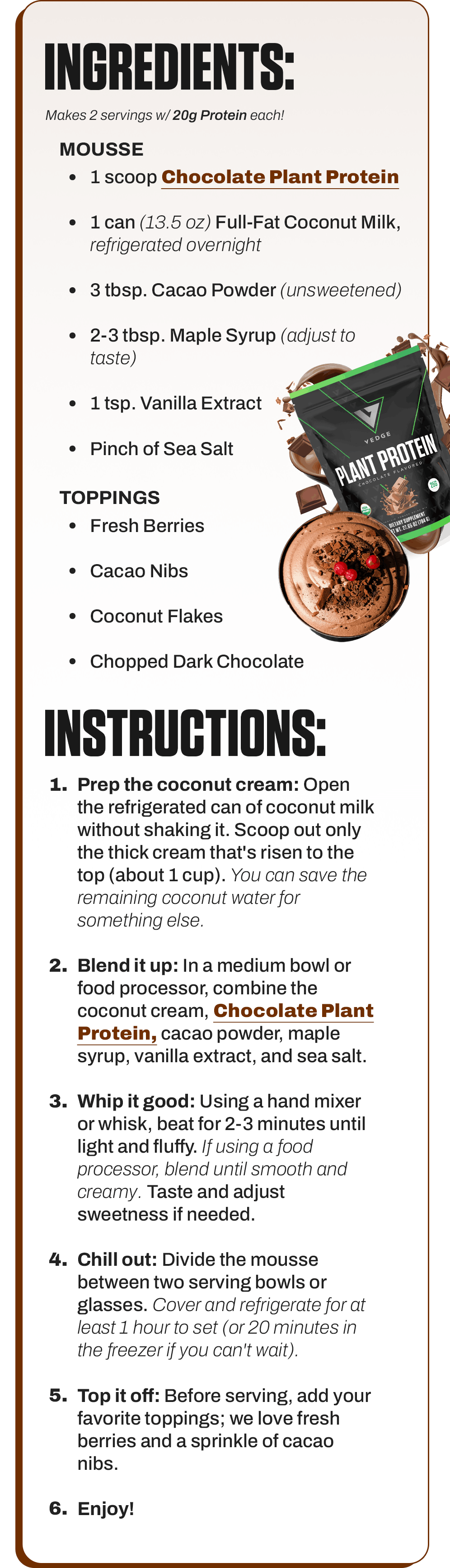 Ingredients/Instructions