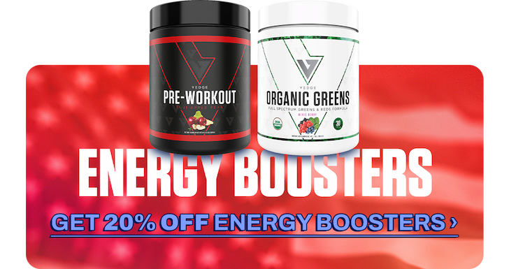 GET 20% OFF ENERGY BOOSTERS