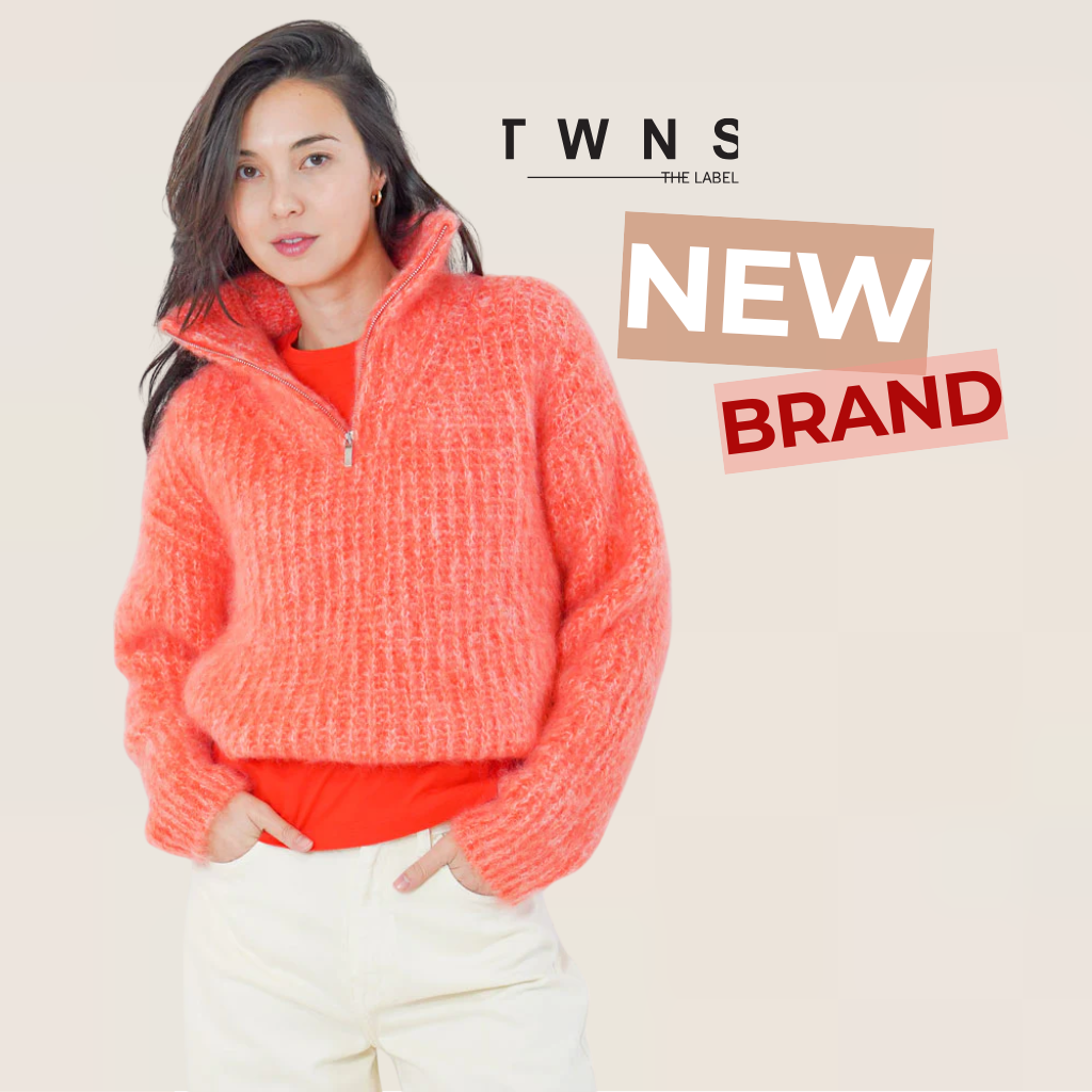 new brand twns the label