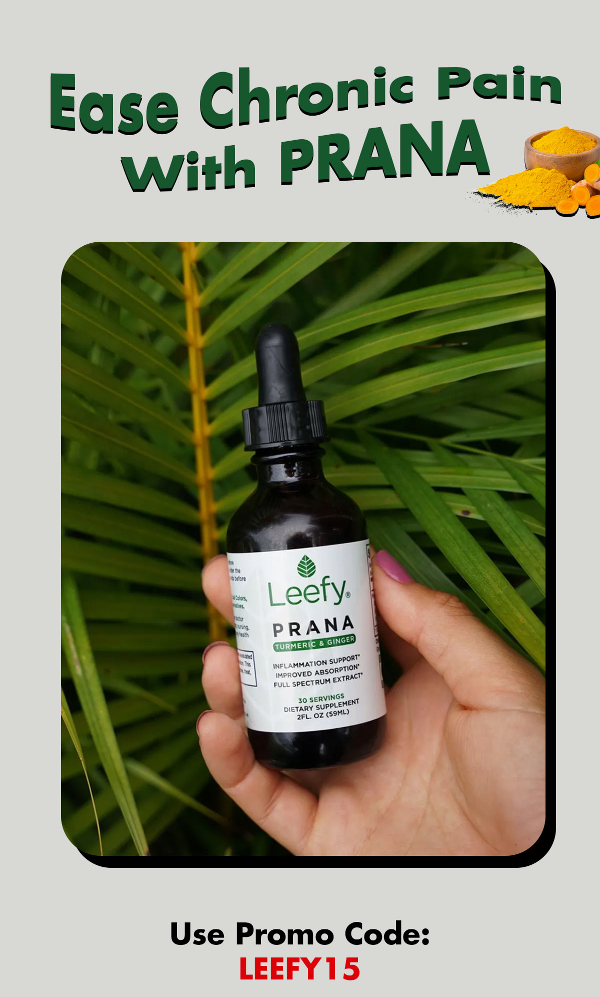 Suffering from chronic pain?😬 Leefy Organics