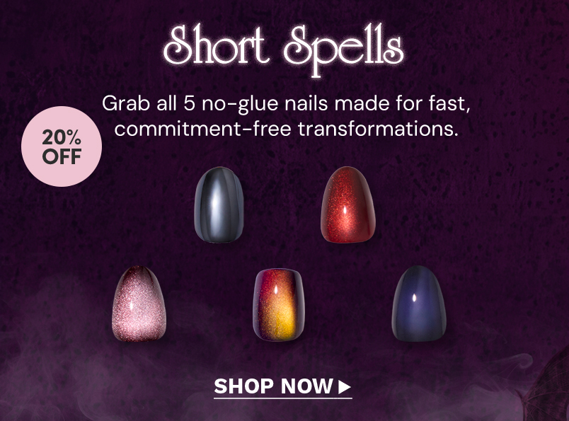 Short Spells Up to 20% Off. Shop Now