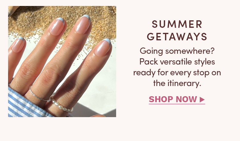 Shop Into Blue For Summer Getaways