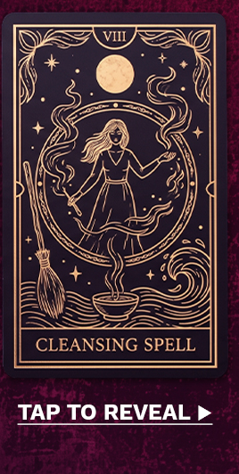 Tap To Reveal The Cleansing Spell Card