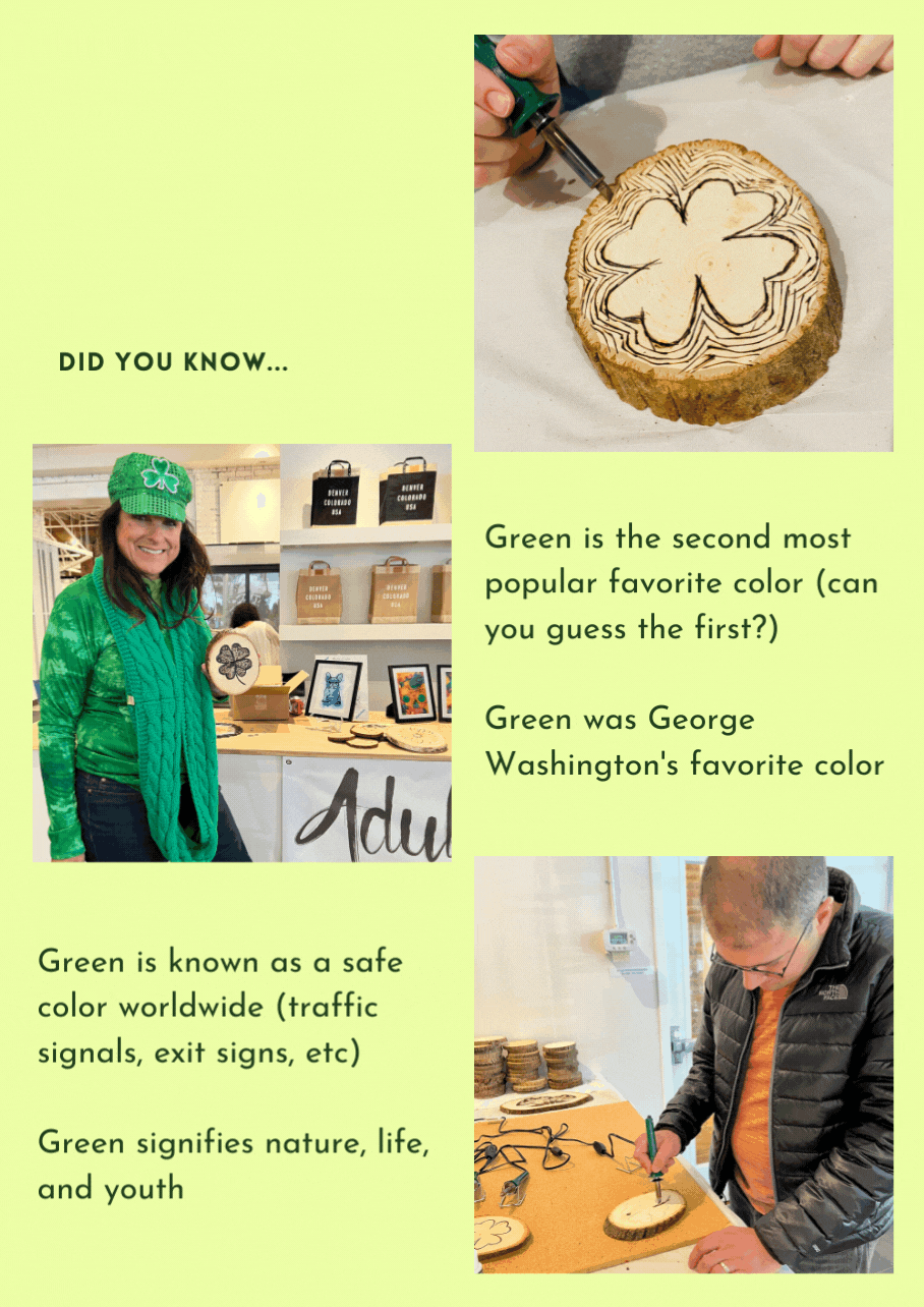 Fun facts about GREEN🍀 Adults & Crafts