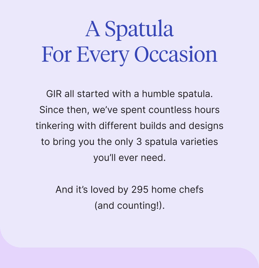 A Spatula for every occassion