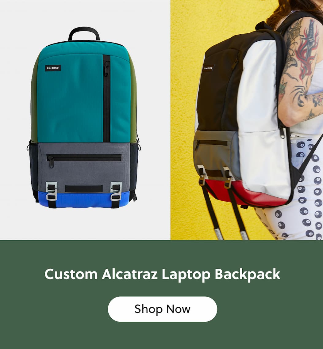 Custom Alcatraz Laptop Backpack