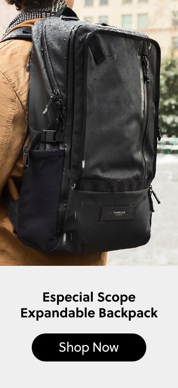 Especial Scope Expandable Backpack