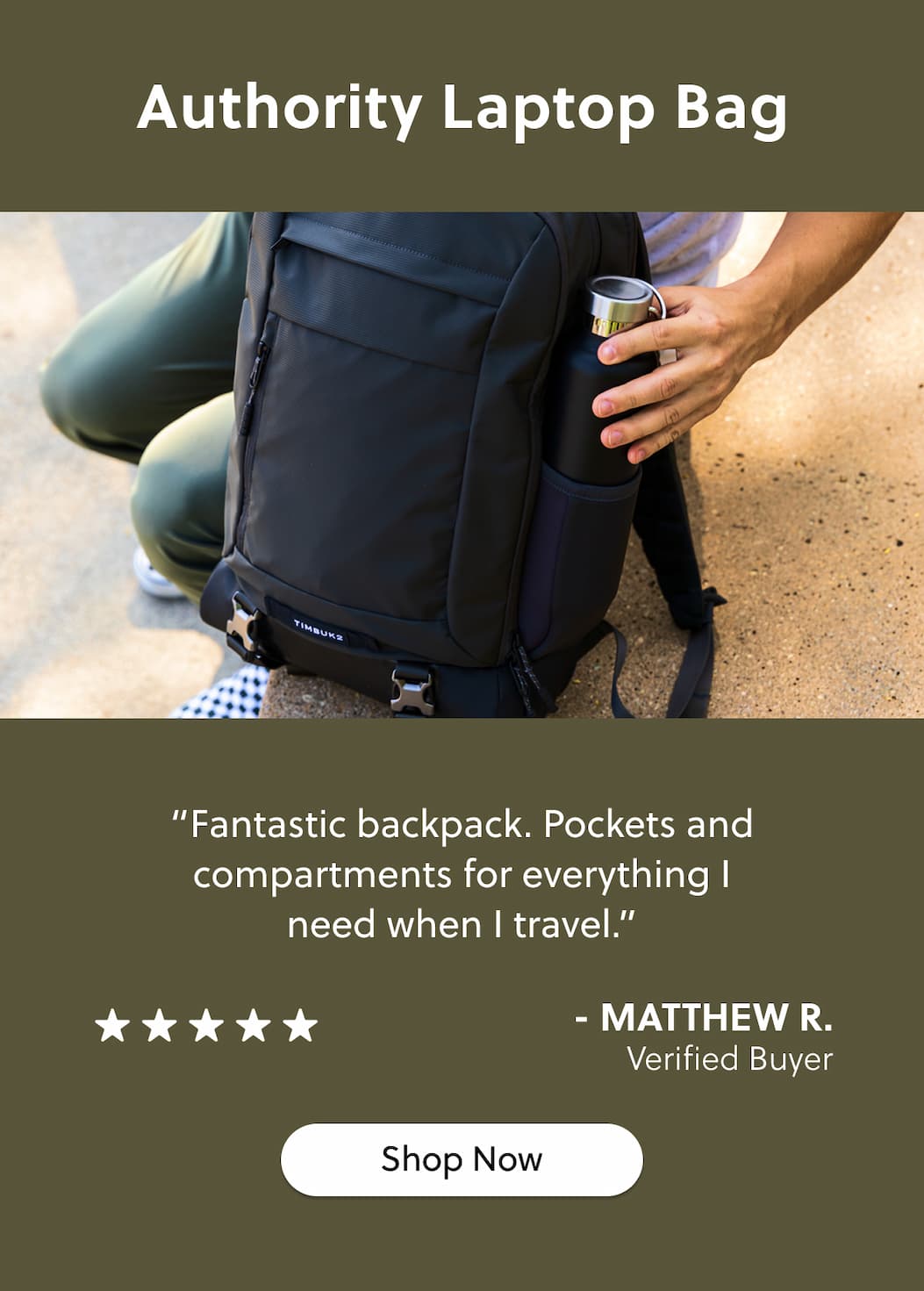 Authority Laptop Bag