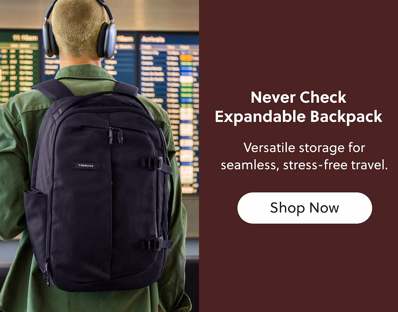 Never Check Expandable Backpack