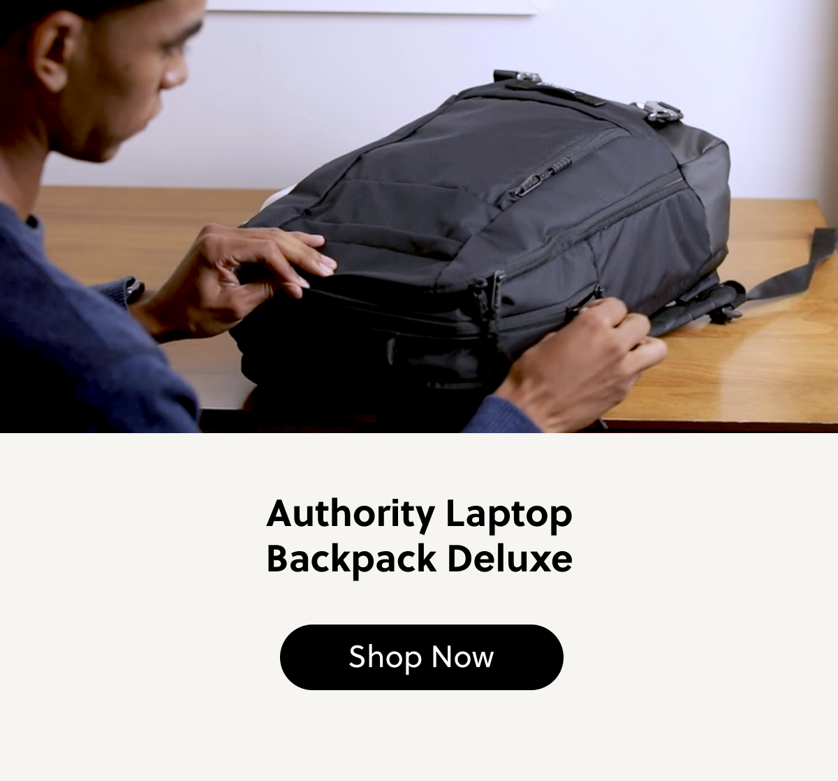 Authority Laptop Backpack Deluxe