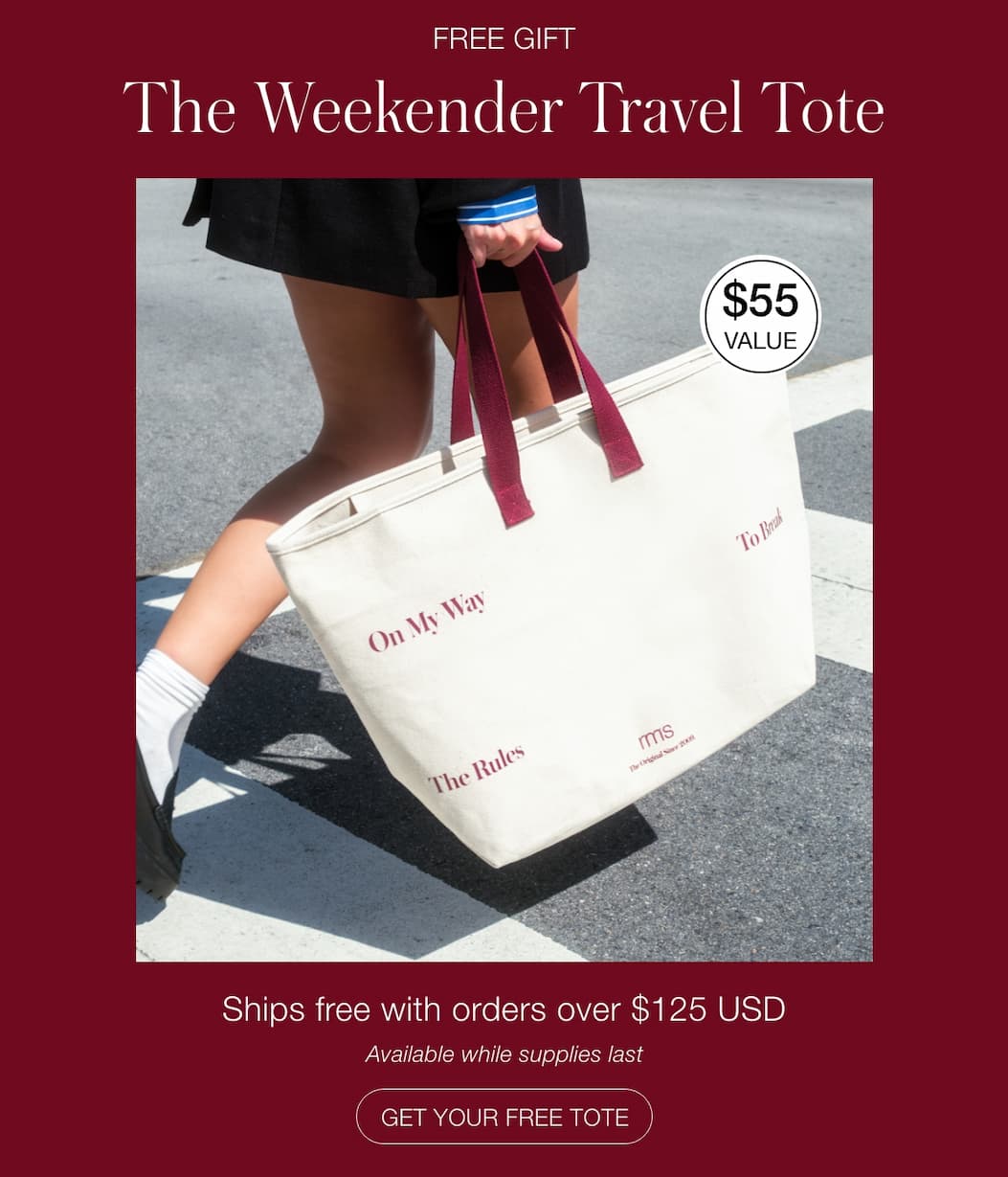 FREE GIFT: The Weekender Travel Tote Yours Free When You Spend $125 USD ($55 Value)