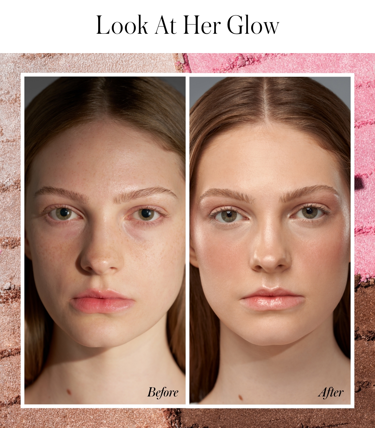 Look At Her Glow: Before + After Daily Glow Palette