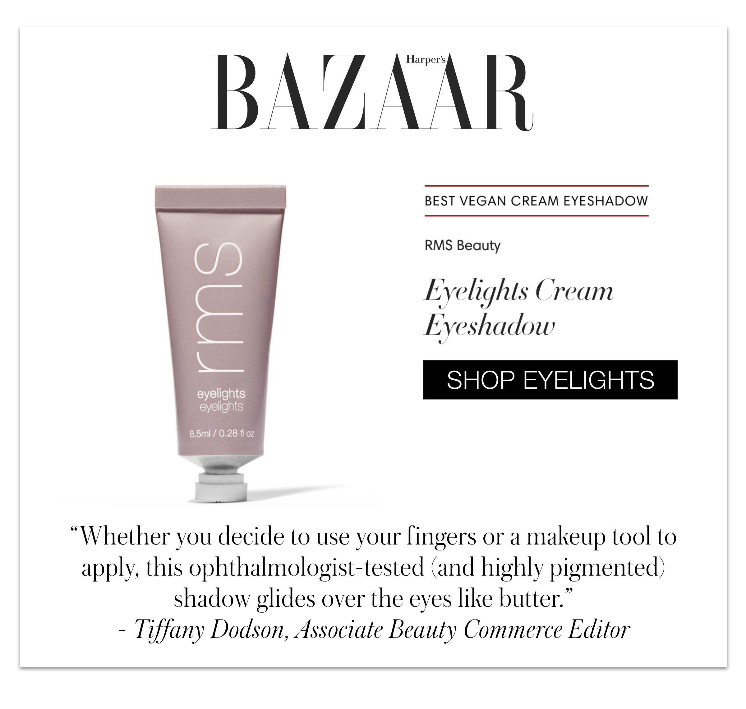 Finger Painting Project Eyelights Cream Eyeshadow RMS Beauty